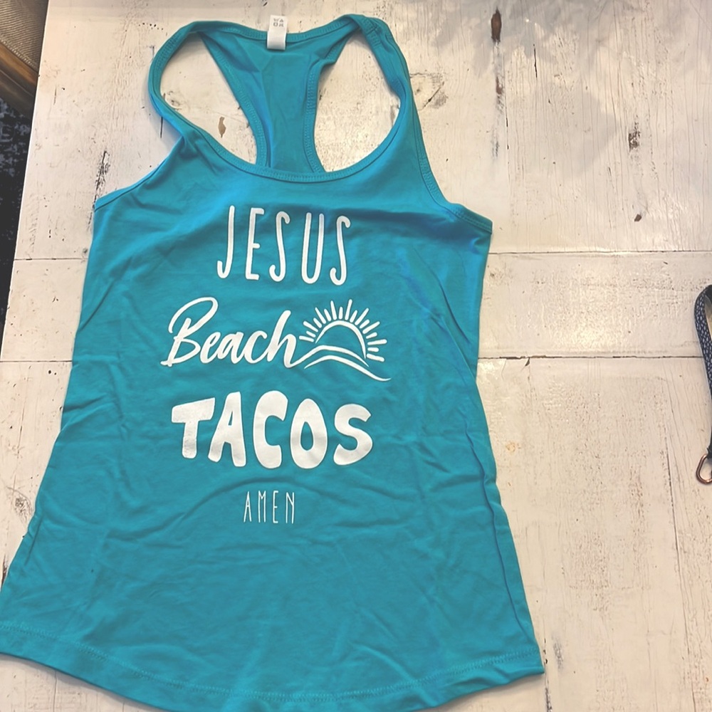 Next level size small tank top